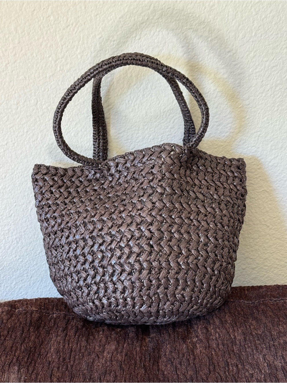 The Row Estelle Tote Bag Medium in Dark Brown $3500